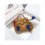 All-hand-stitched wax thread Kerry dole Millennium Doll Monster Original epsom leather single-shoulder crossbody bag